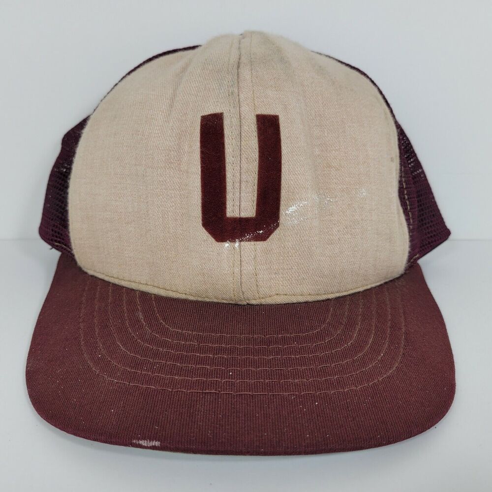 Vintage London Cap Co Snap Back Trucker Hat Union Made In USA